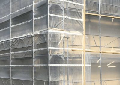 Désamiantage confinement façades